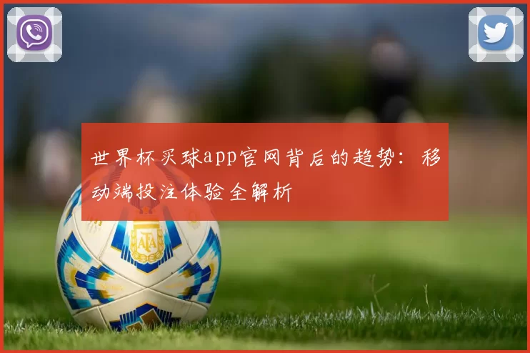 世界杯买球app官网背后的趋势：移动端投注体验全解析