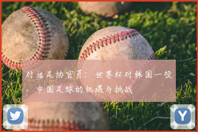对话足协官员：世界杯对韩国一役，中国足球的机遇与挑战