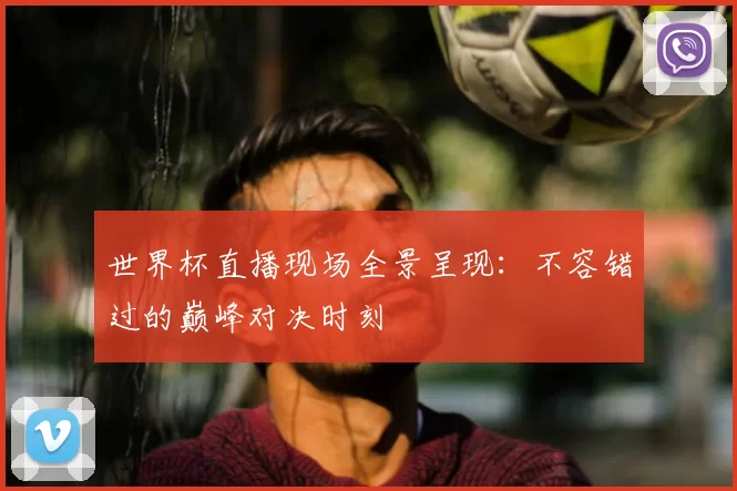 世界杯直播现场全景呈现:不容错过的巅峰对决时刻